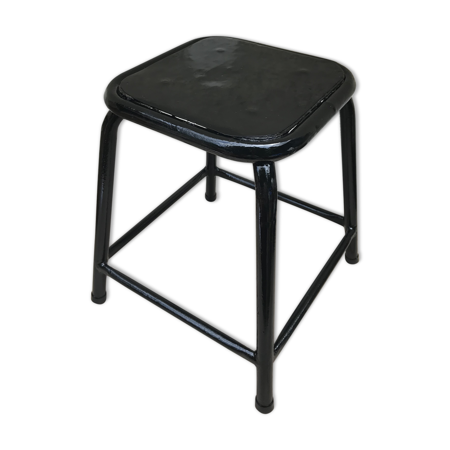Metal workshop stool 70's
