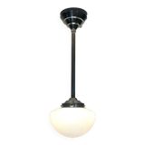 Art Deco opaline chandelier