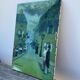 Oil painting Paris Montmartre