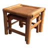 Bambou nesting tables