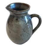 Vintage glazed stoneware pitcher