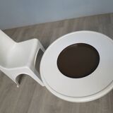 Vintage Gilac table and chair from the 70s