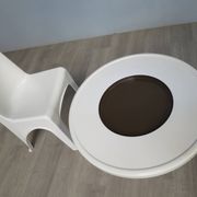 Table et chaise vintage Gilac années 70