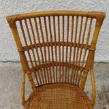 Rattan chair 1960