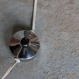 Lampadaire vintage chromé Murano Mazzega