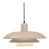 Vintage grey Danish design pendant hanging lamp