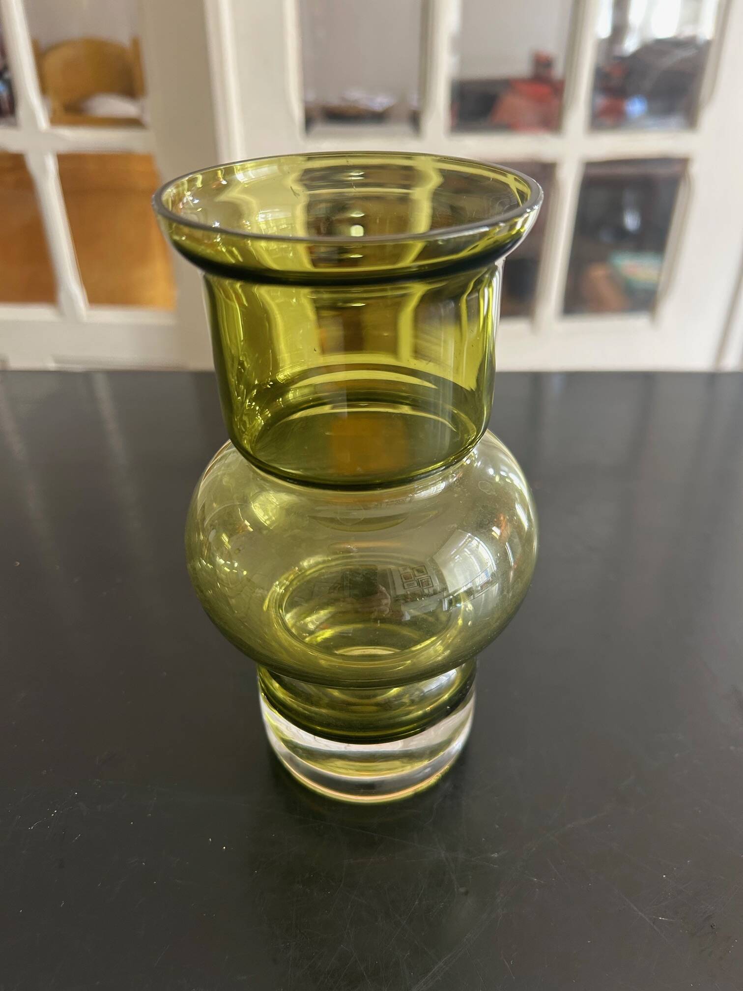 scandinavian glass vase