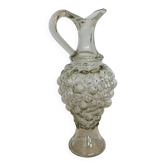 Glass grape decanter