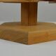 Pine table lamp by Pelle Snickare, Sweden, 1970s
