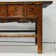 table console en bois ancien