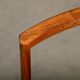 Steen Eiler Rasmussen Rosewood with leather dining chairs Model 700