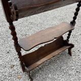 Wooden shelf on foot 1930/40