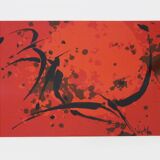 Robert wogensky (1919-2019) - on the fly. limited edition pressed painting