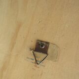 Free-form mirror with gold edge, 1950, 40x27 cm