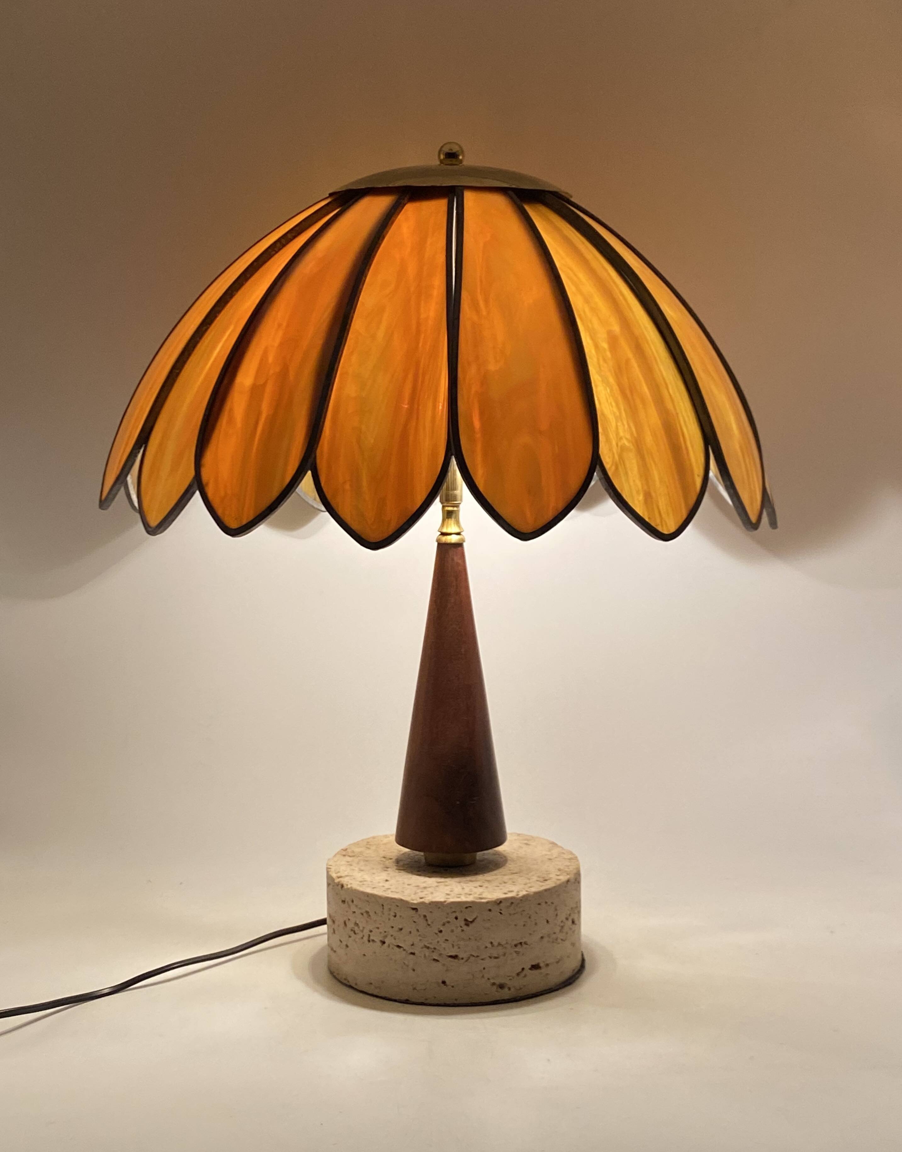 Hollywood regency important table lamp, Italy 1970 ca.