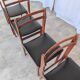 Chaises de salle à manger vintage stol kamnik : années 1970, style scandinave moderne, ensemble de 4