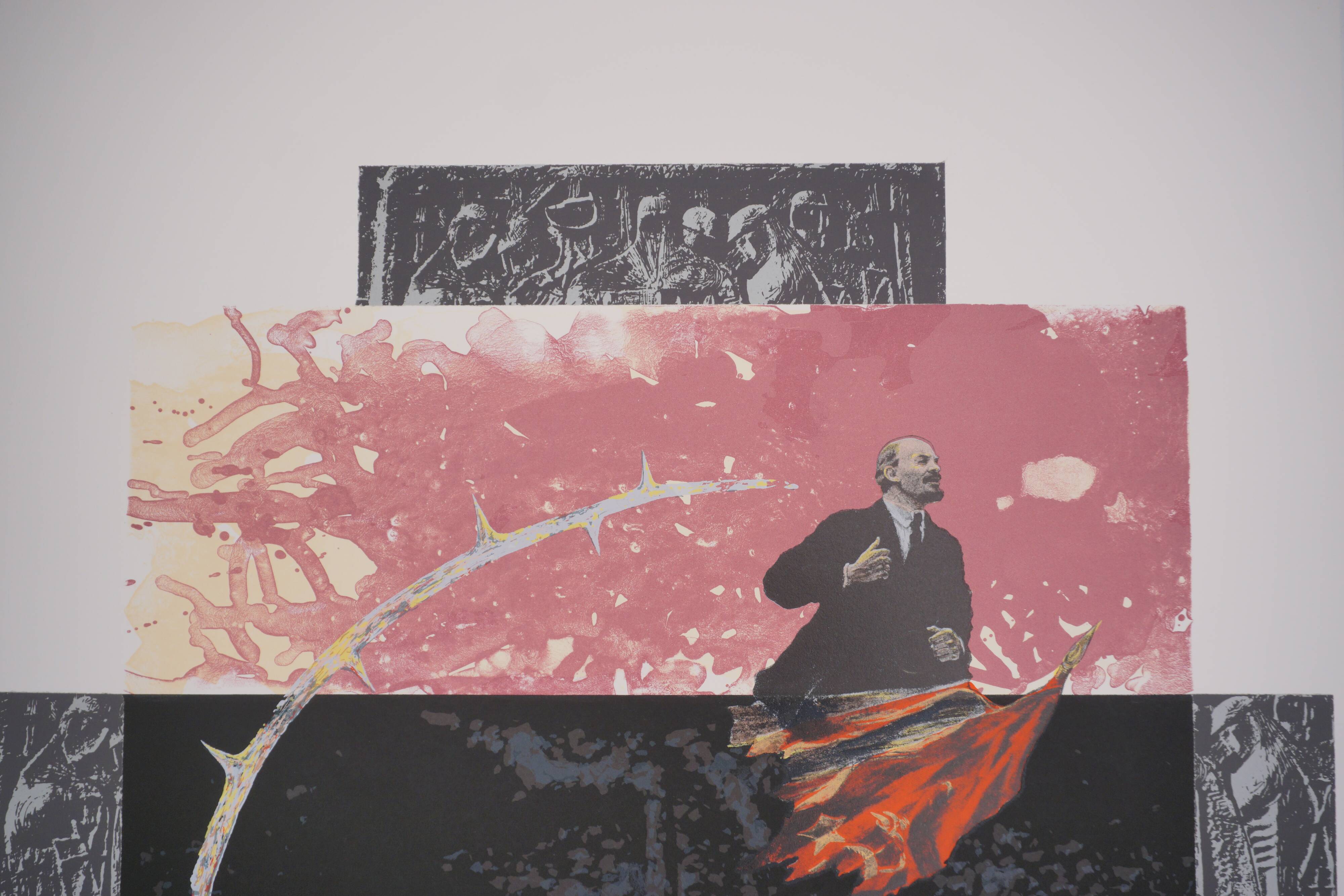 Estampe du groupe IRWIN, « Électrification », 1995, slovène