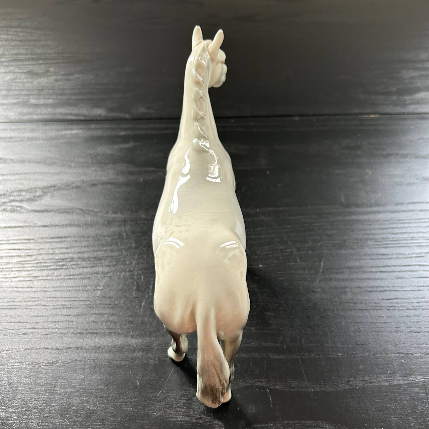 White ceramic horse