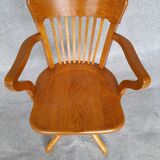 1940 american rotating desk chair