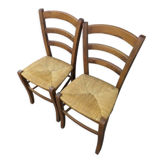 Wooden chairs