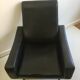 Armchair 60s black skai