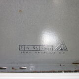 Enamelled plate "parking"