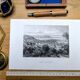 San Francisco, USA, Vintage engraving, 1856. Original.