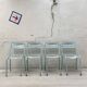 Suite de quatre chaises Tolix T2, vers 1950.