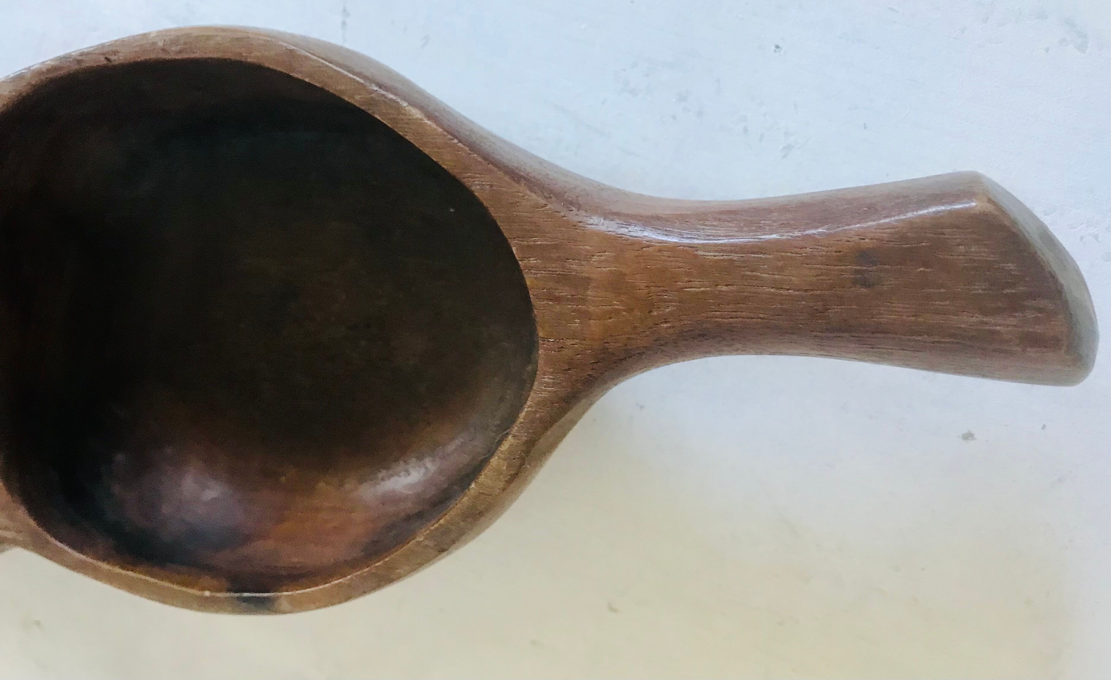 Vintage wooden pocket drain