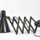 Vintage industrial extendable wall lamp