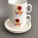 Porcelain coffee or tea set
