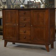 Buffet reconstruction en chêne par René Gabriel 1940’s