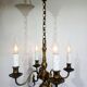 4-light Dutch chandelier