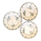 Set of 3 Longwy Hanoi model plates