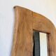 Brutalist organic mirror wood 1960s