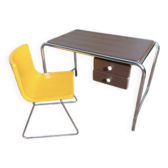 70s desk and chair