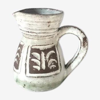 Provencal ceramic pitcher, 70s