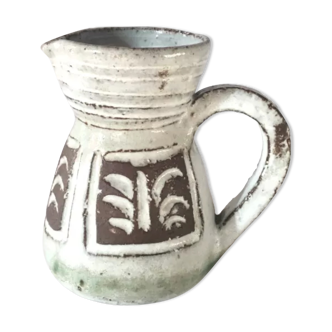 Provencal ceramic pitcher, 70s