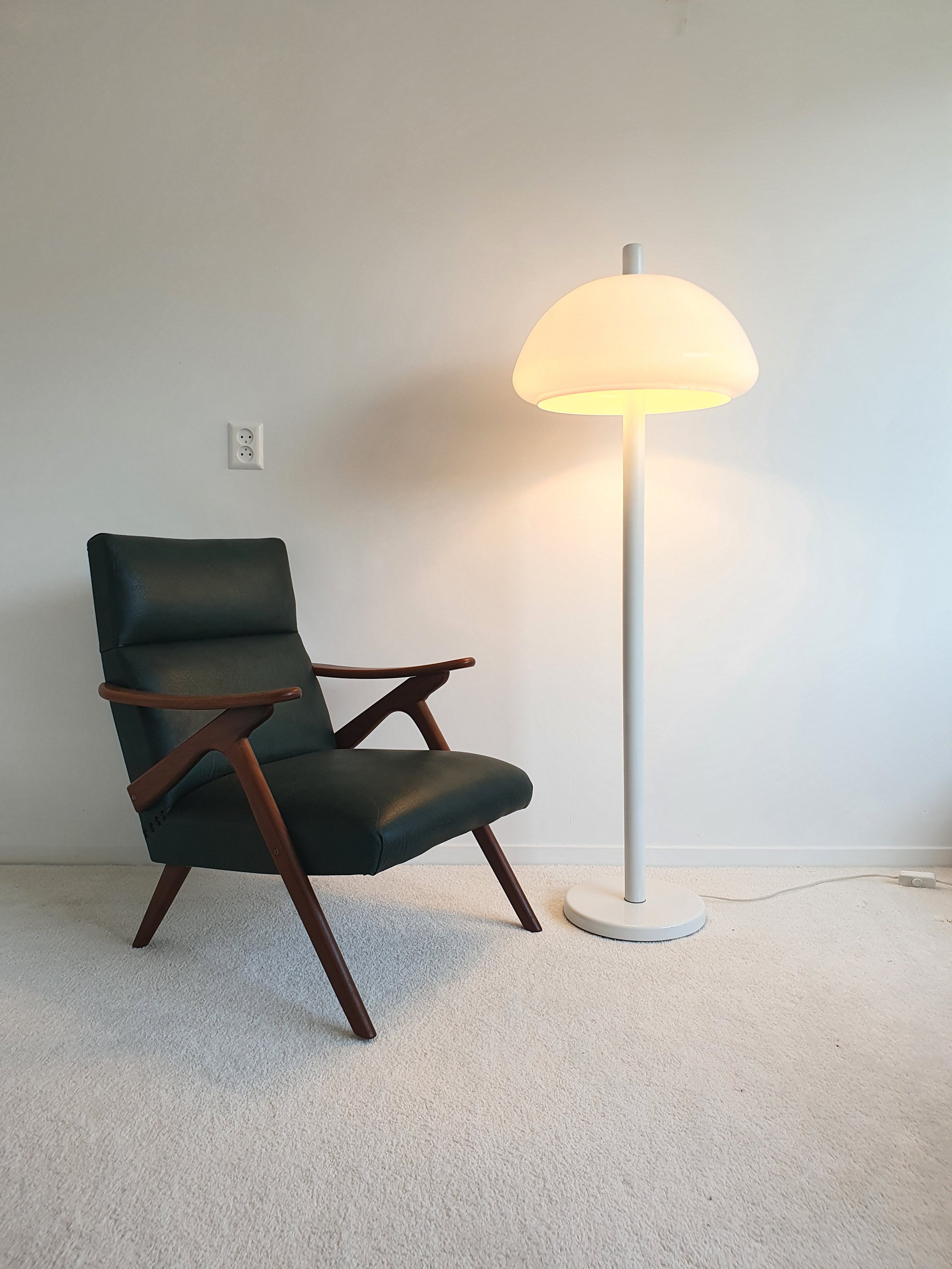 Lampadaire champignon vintage