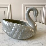 Empty ceramic swan pocket 60s