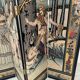 Six-panel painted screen, 20th century