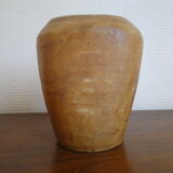 Zoomorphic vase Owl vintage pottery of the dove