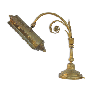 lampe de table en laiton