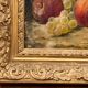Still life by joseph eugene gilbault 85 peaches and bunches of grapes