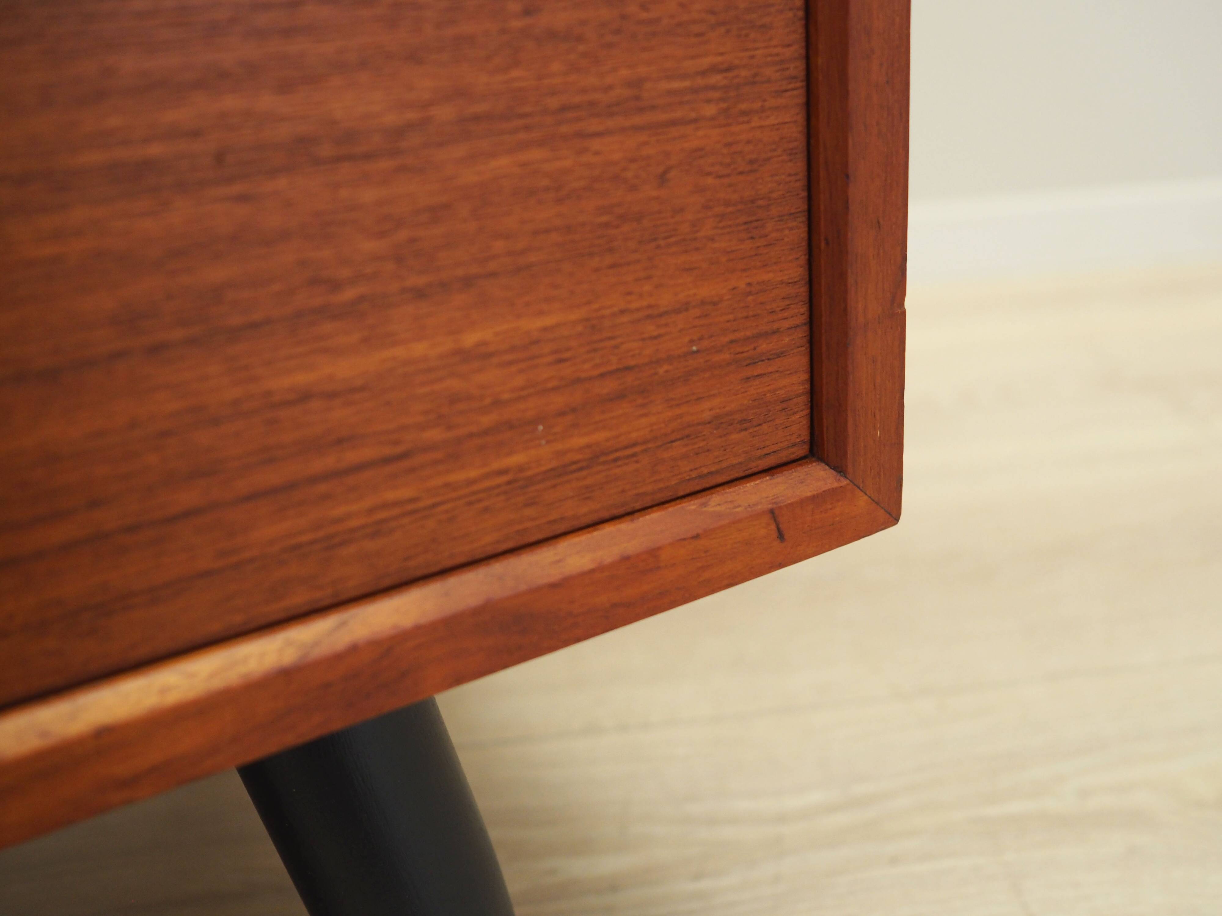 Teak chest of drawers, Danish design, 1970s, production: Denmark