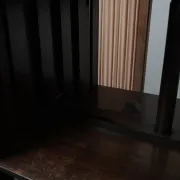 Old wooden revolving library