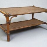 Rattan coffee table