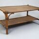 Rattan coffee table