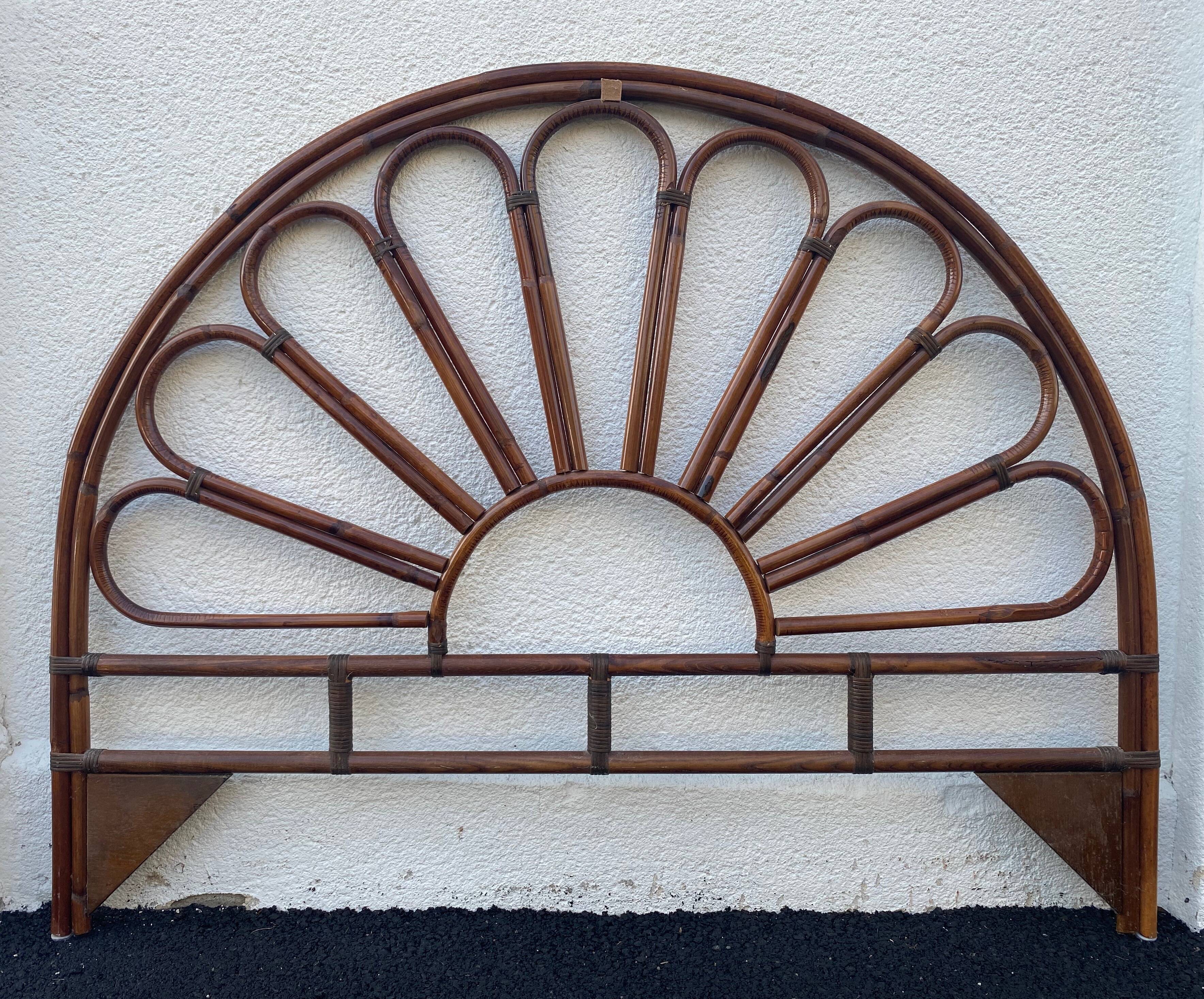 Rattan headboard 150 cm