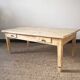 Wooden coffee table